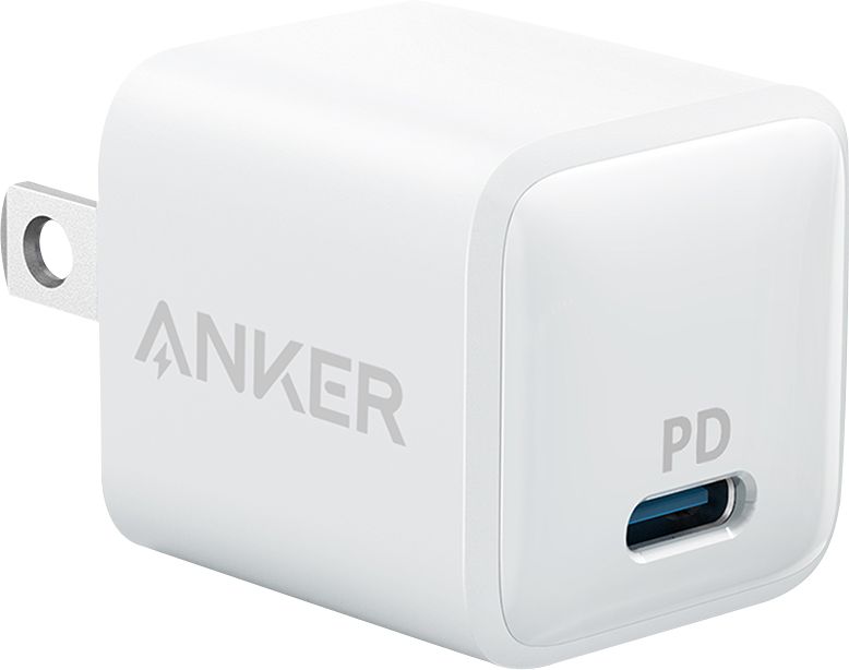 Fjernelse Rough sleep slank Anker Powerport PD Nano 20W High Speed USB-C Fast Wall Charger for iPhone  or Samsung White A2634J23-2 - Best Buy