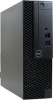 Dell - Refurbished OptiPlex 3050-SFF Desktop - Intel Core i5-7500 - 16GB Memory - 256GB SSD - Black - Angle_Zoom