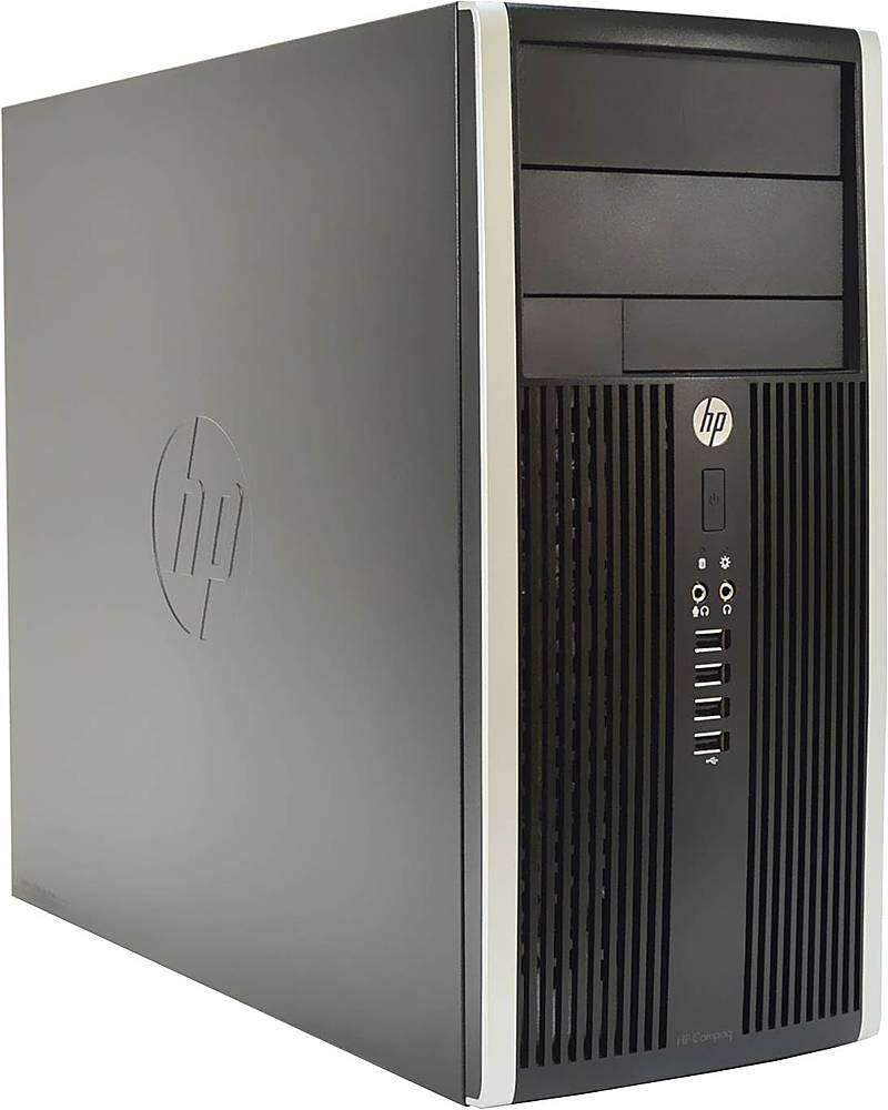 Angle View: HP - Refurbished Compaq Pro Desktop - Intel Core i5 - 8GB Memory - 250GB SSD