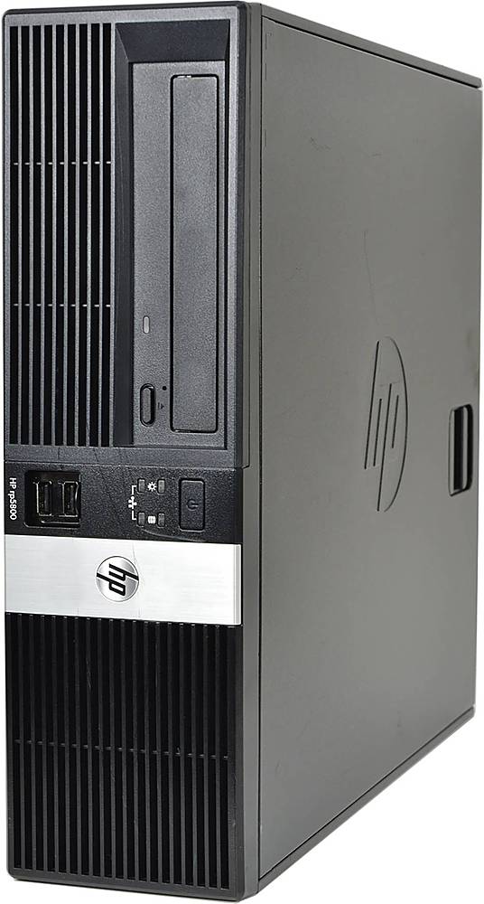 HP - Refurbished Desktop - Intel Core i5 - 8GB Memory - 128GB SSD - Black