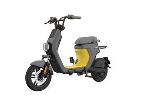 Segway - eMoped C80 w/52 mi Max Operating Range & 20 mph Max Speed - Grey - Front_Zoom