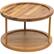 Angle. Lipper - Lipper Bamboo Turntable, 2-Tier - Natural - Natural.