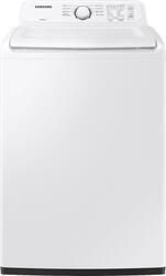 Samsung - 4.0 Cu. Ft. High-Efficiency Top Load Washer with ActiveWave Agitator - White - Front_Zoom