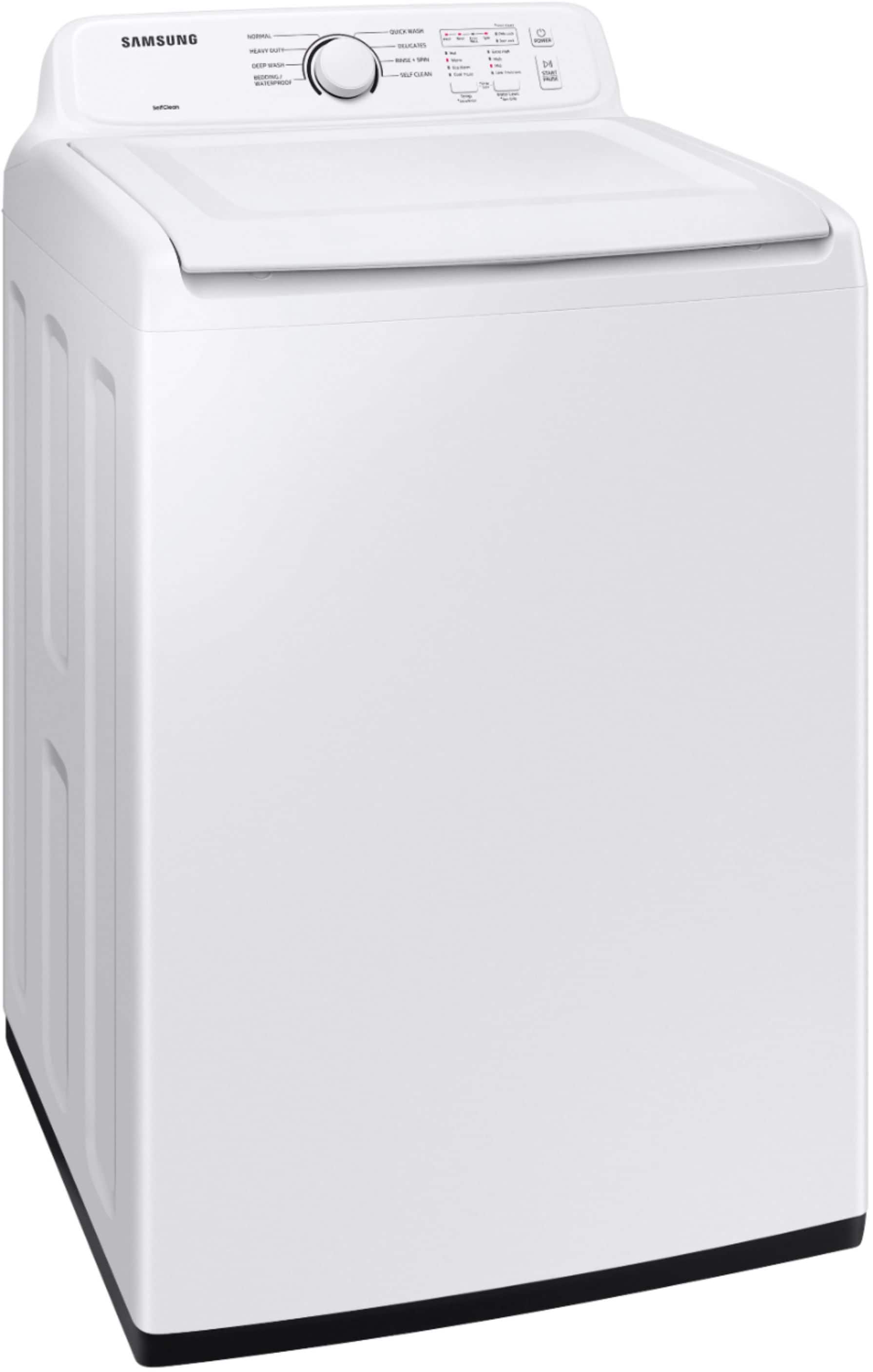 Alt View 11. Samsung - 4.0 Cu. Ft. High-Efficiency Top Load Washer with ActiveWave Agitator - White.