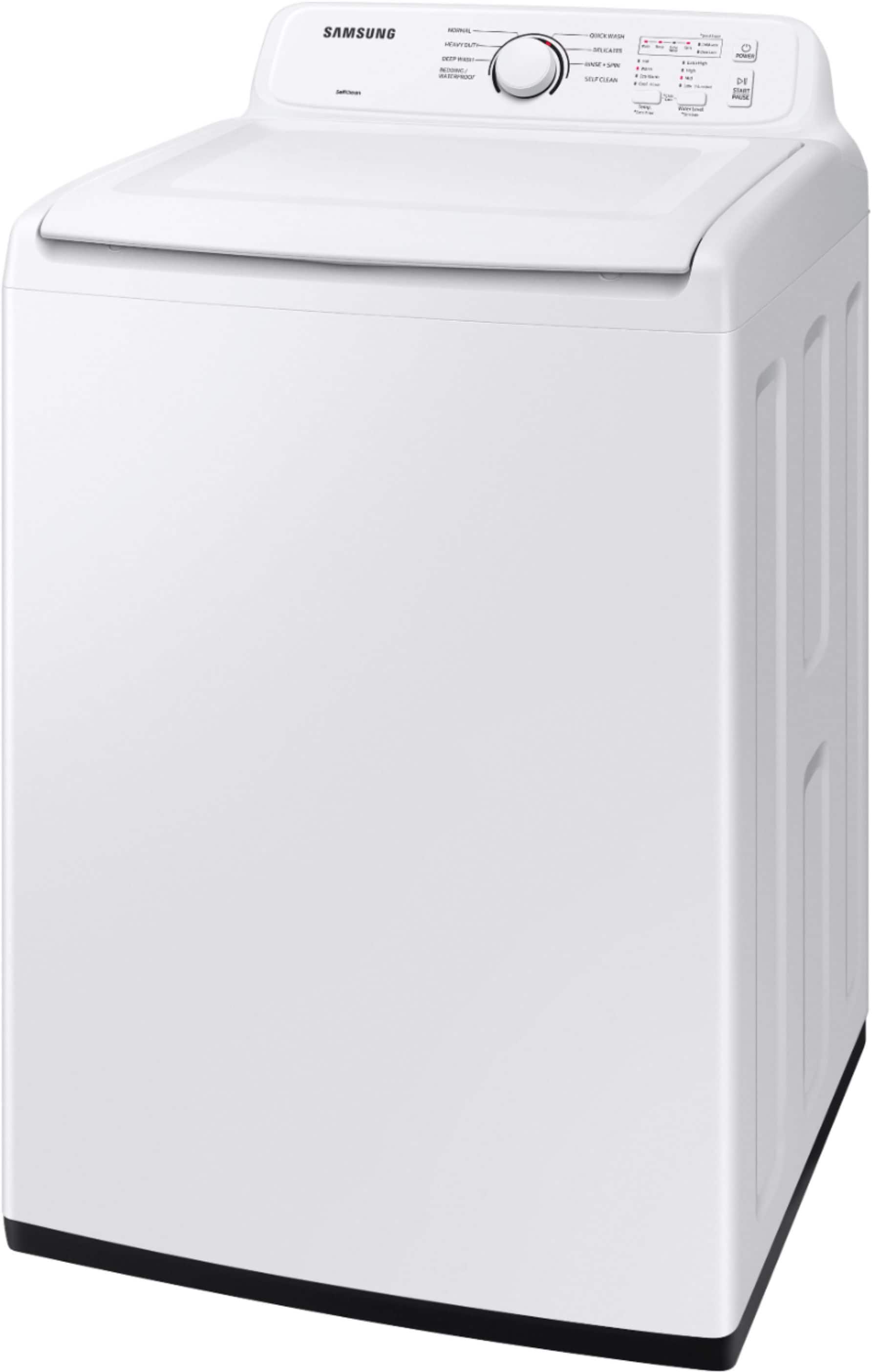 Alt View 12. Samsung - 4.0 Cu. Ft. High-Efficiency Top Load Washer with ActiveWave Agitator - White.