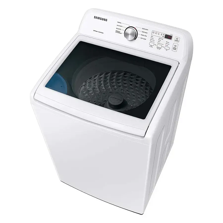 Alt View 15. Samsung - 4.4 Cu. Ft. High-Efficiency Top Load Washer with ActiveWave Agitator - White.