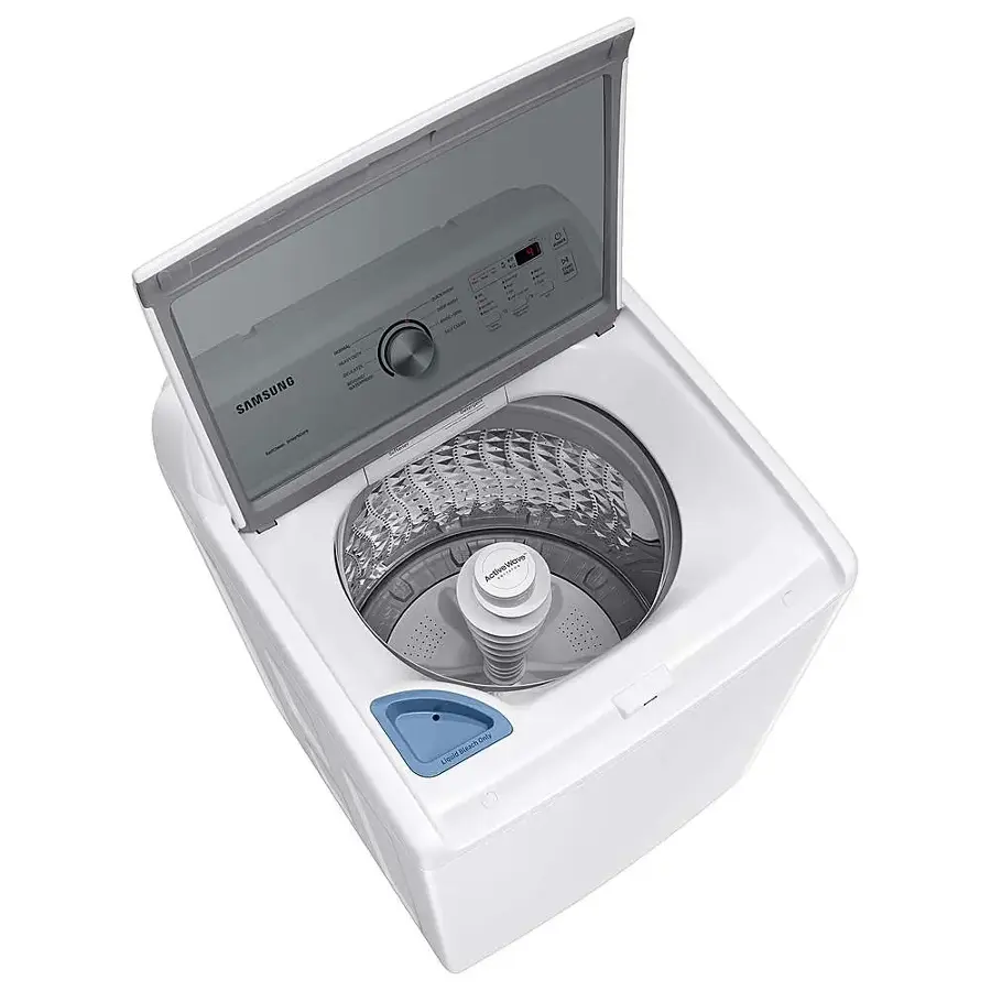 Alt View 16. Samsung - 4.4 Cu. Ft. High-Efficiency Top Load Washer with ActiveWave Agitator - White.