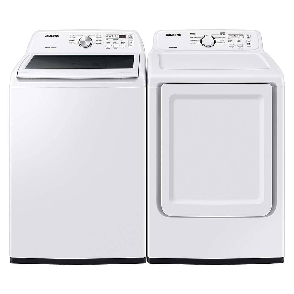 Alt View 19. Samsung - 4.4 Cu. Ft. High-Efficiency Top Load Washer with ActiveWave Agitator - White.
