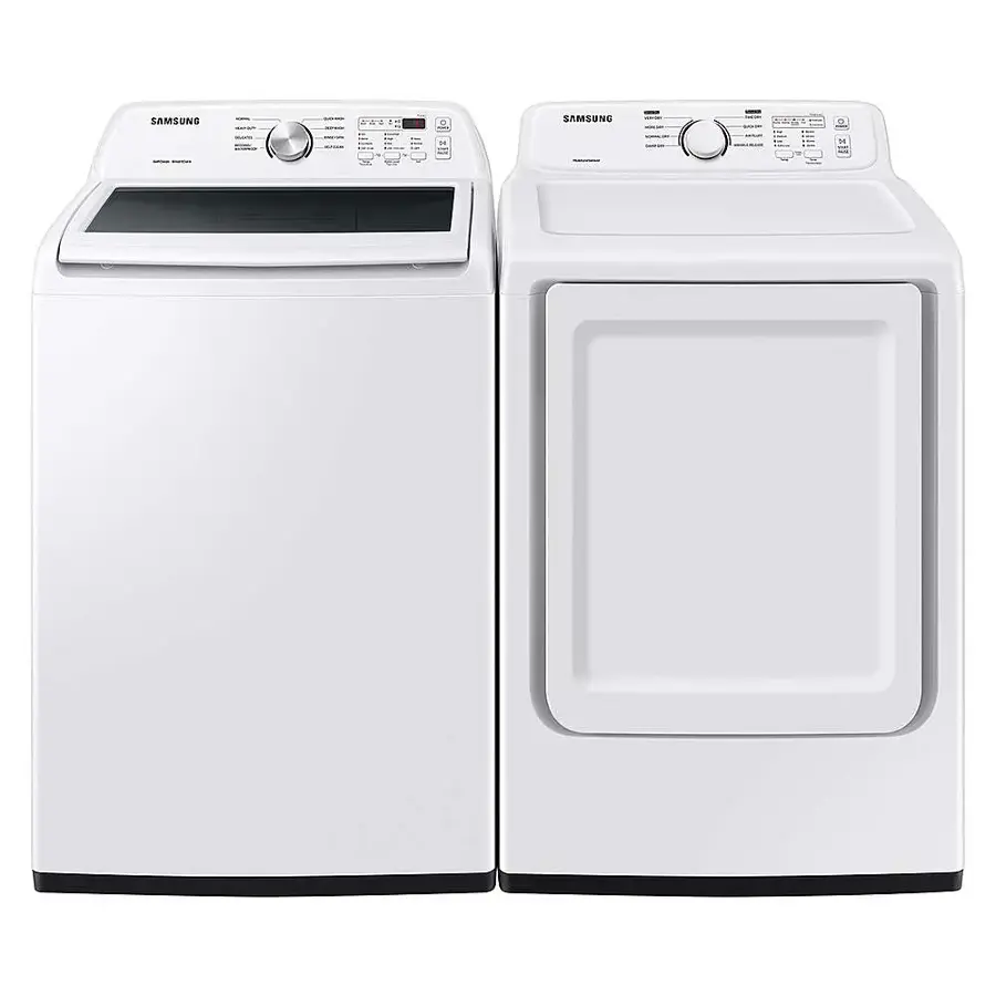 Alt View 19. Samsung - 4.4 Cu. Ft. High-Efficiency Top Load Washer with ActiveWave Agitator - White.