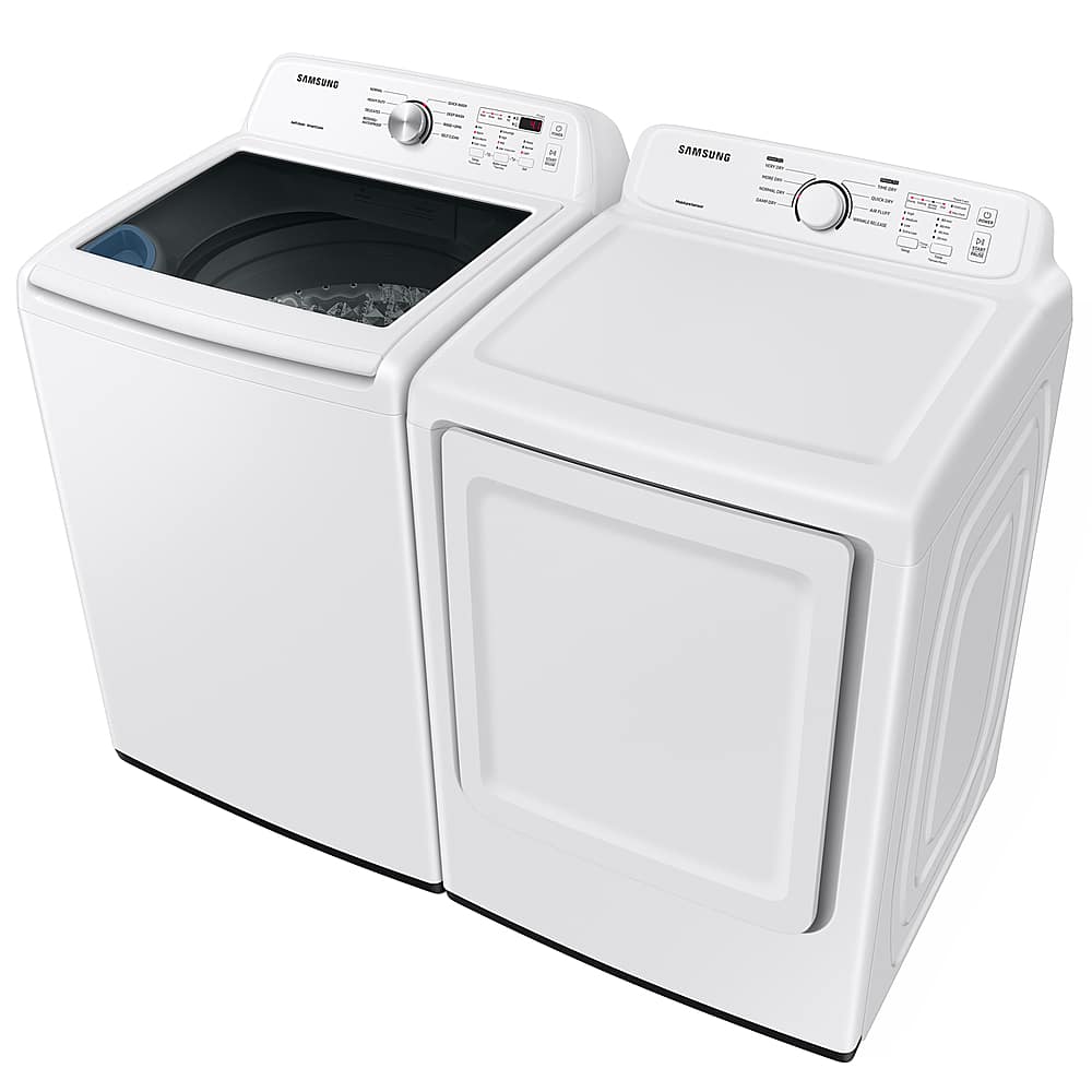 Alt View 21. Samsung - 4.4 Cu. Ft. High-Efficiency Top Load Washer with ActiveWave Agitator - White.