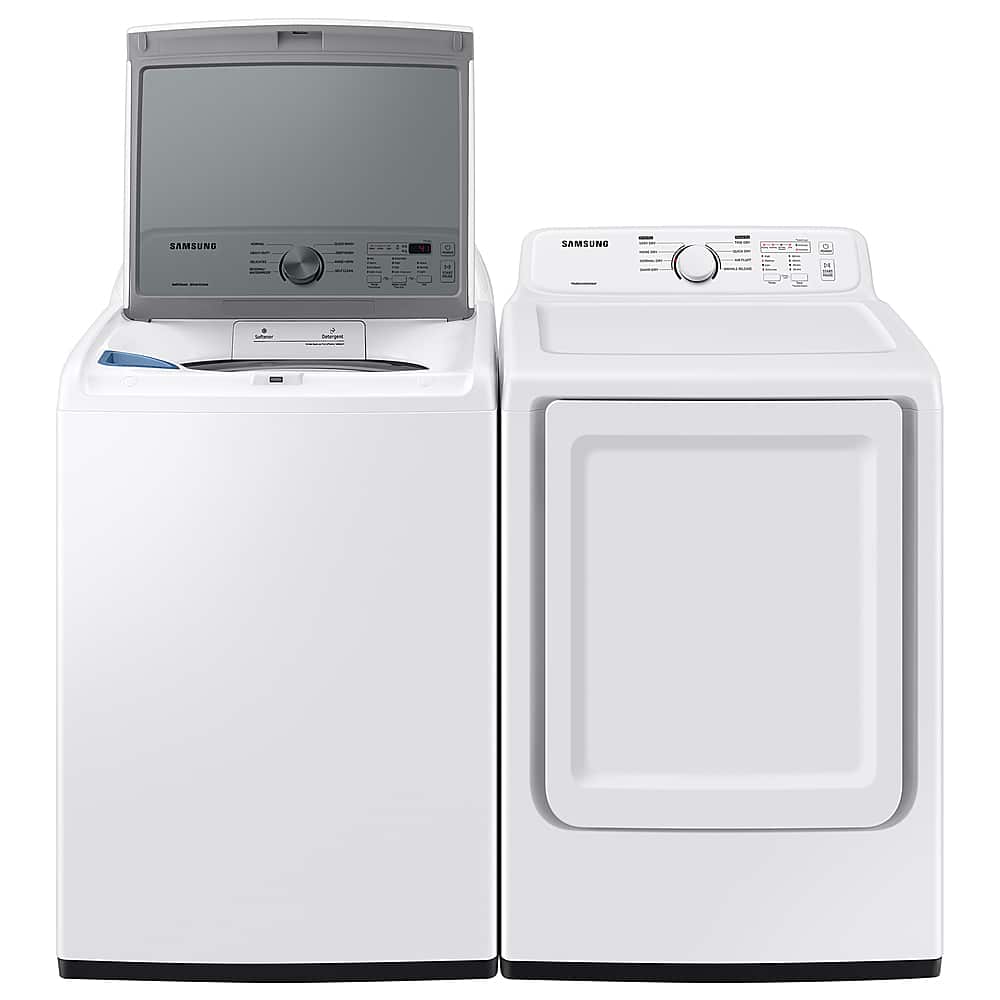 Alt View 23. Samsung - 4.4 Cu. Ft. High-Efficiency Top Load Washer with ActiveWave Agitator - White.