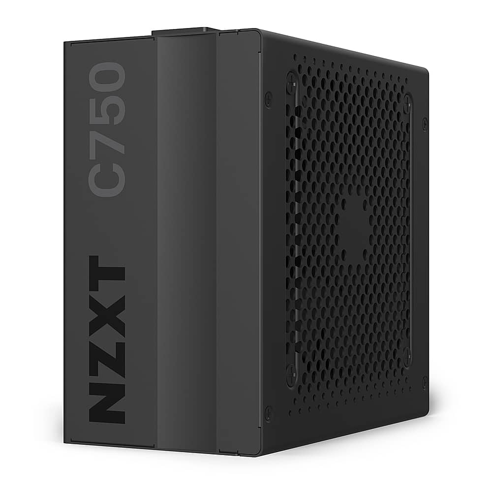 Best Buy: NZXT C750 ATX Gaming Power Supply Black NP-C750M-US