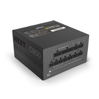 NZXT C850 ATX Gaming Power Supply - Black - Front_Zoom