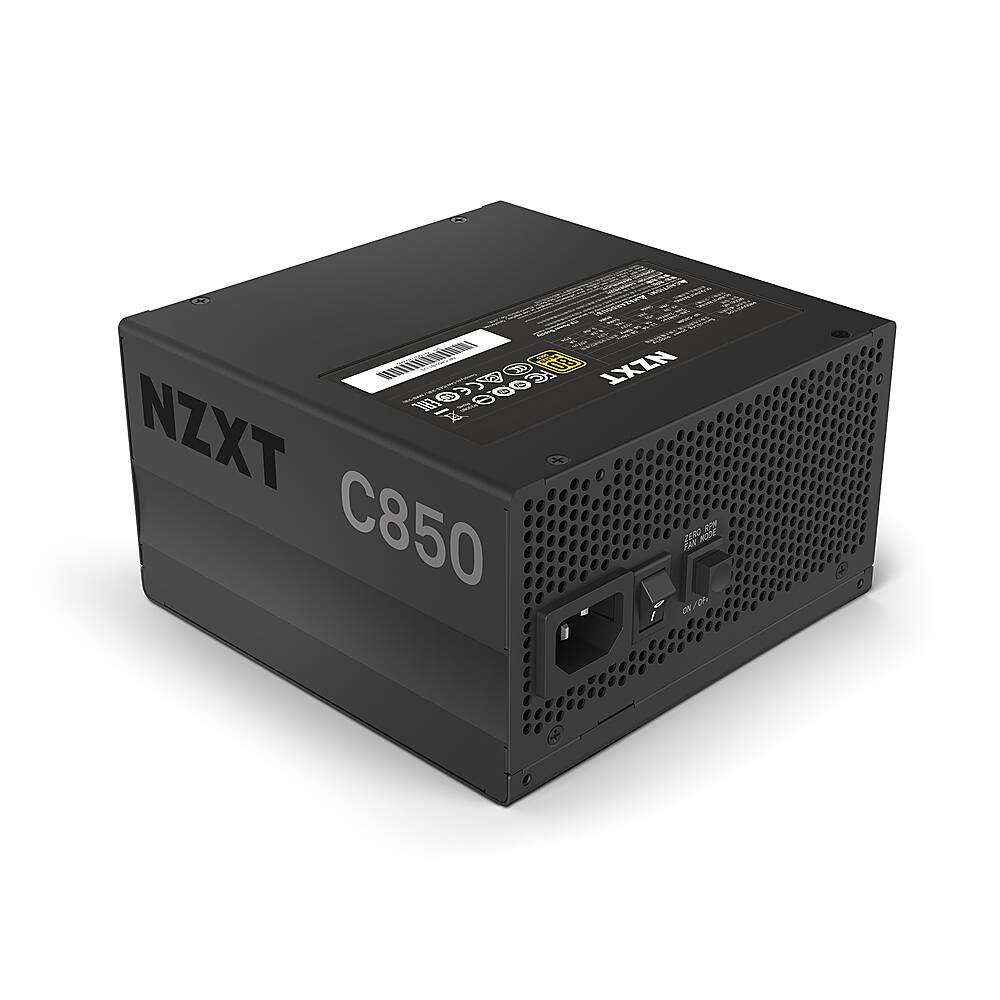 Best Buy: NZXT C850 ATX Gaming Power Supply Black NP-C850M-US