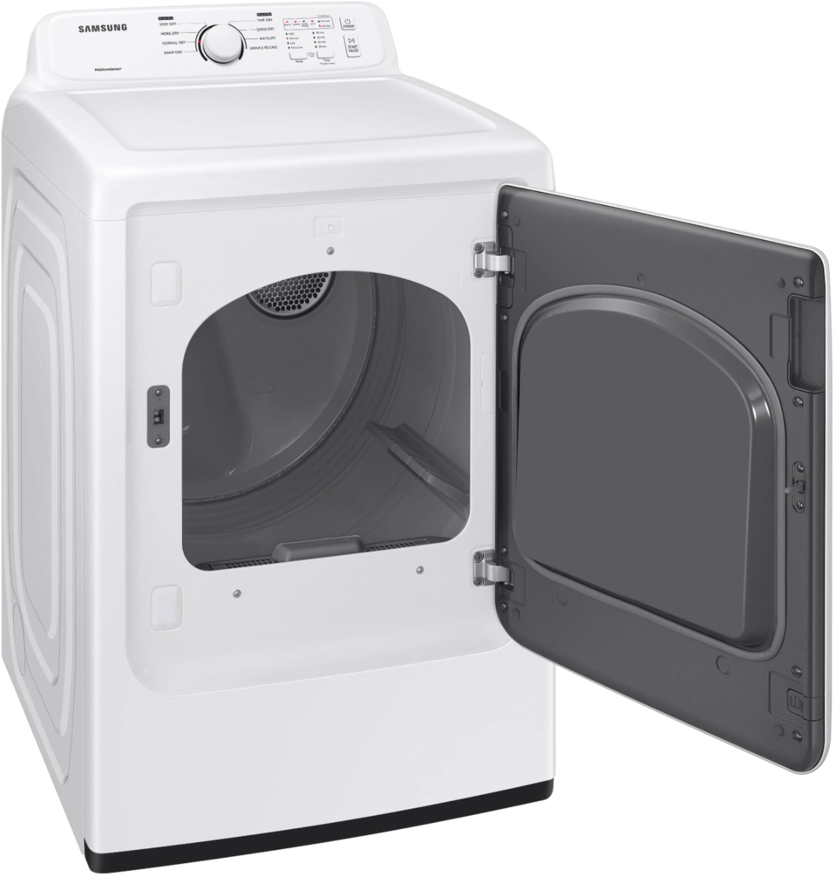 Alt View 15. Samsung - 7.2 Cu. Ft. Gas Dryer with Sensor Dry - White.