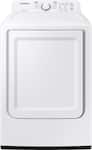 Samsung - 7.2 Cu. Ft. Electric Dryer with Sensor Dry - White