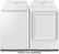 Alt View 15. Samsung - 7.2 Cu. Ft. Electric Dryer with Sensor Dry - White.