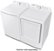 Alt View Zoom 17. Samsung - 7.2 Cu. Ft. Electric Dryer with Sensor Dry and 8 Drying Cycles - White.