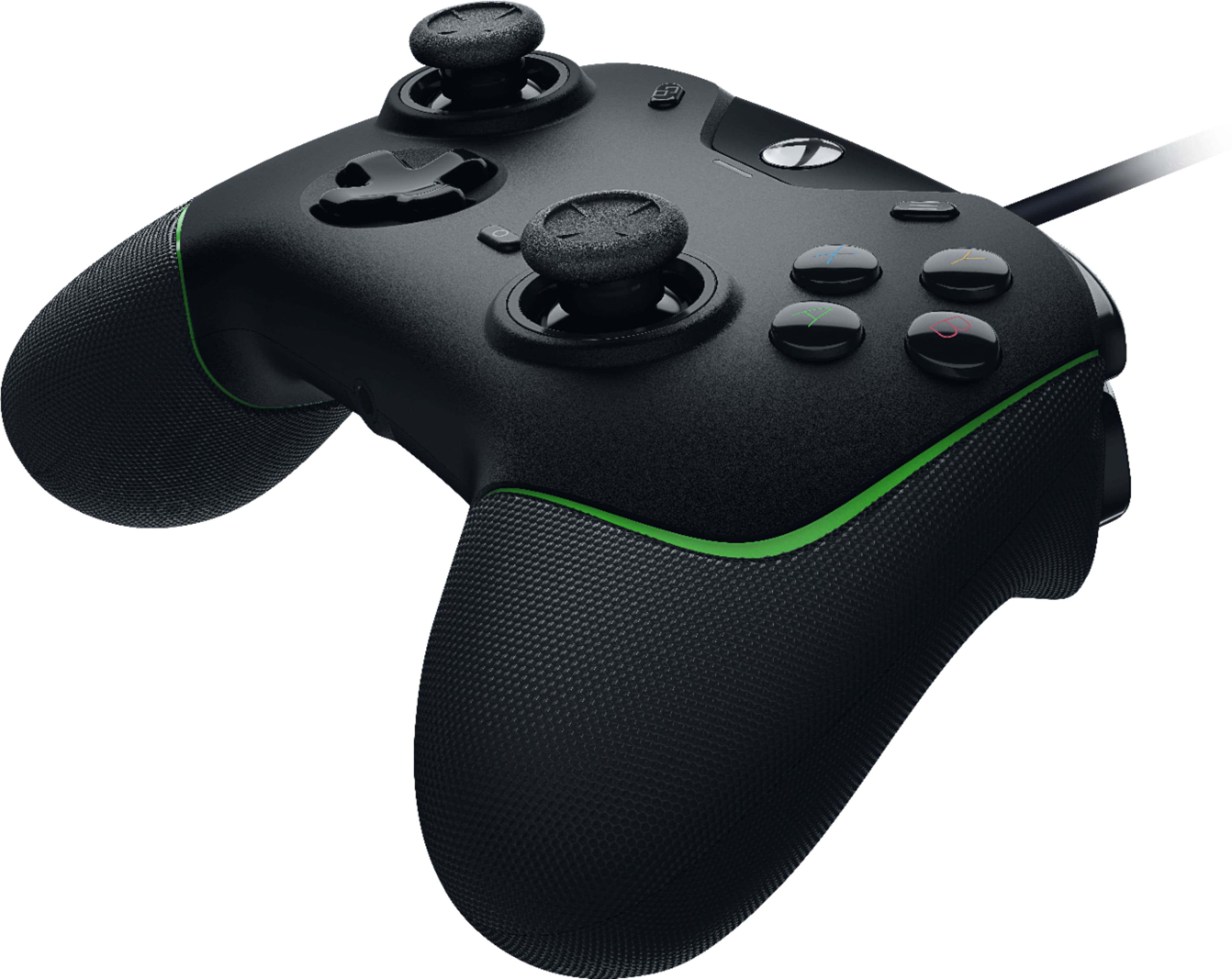 Best Buy: Razer Wolverine V2 Wired Gaming Controller for Xbox Series XS,  Xbox One, PC with Remappable Front-Facing Buttons Black RZ06-03560100-R3U1