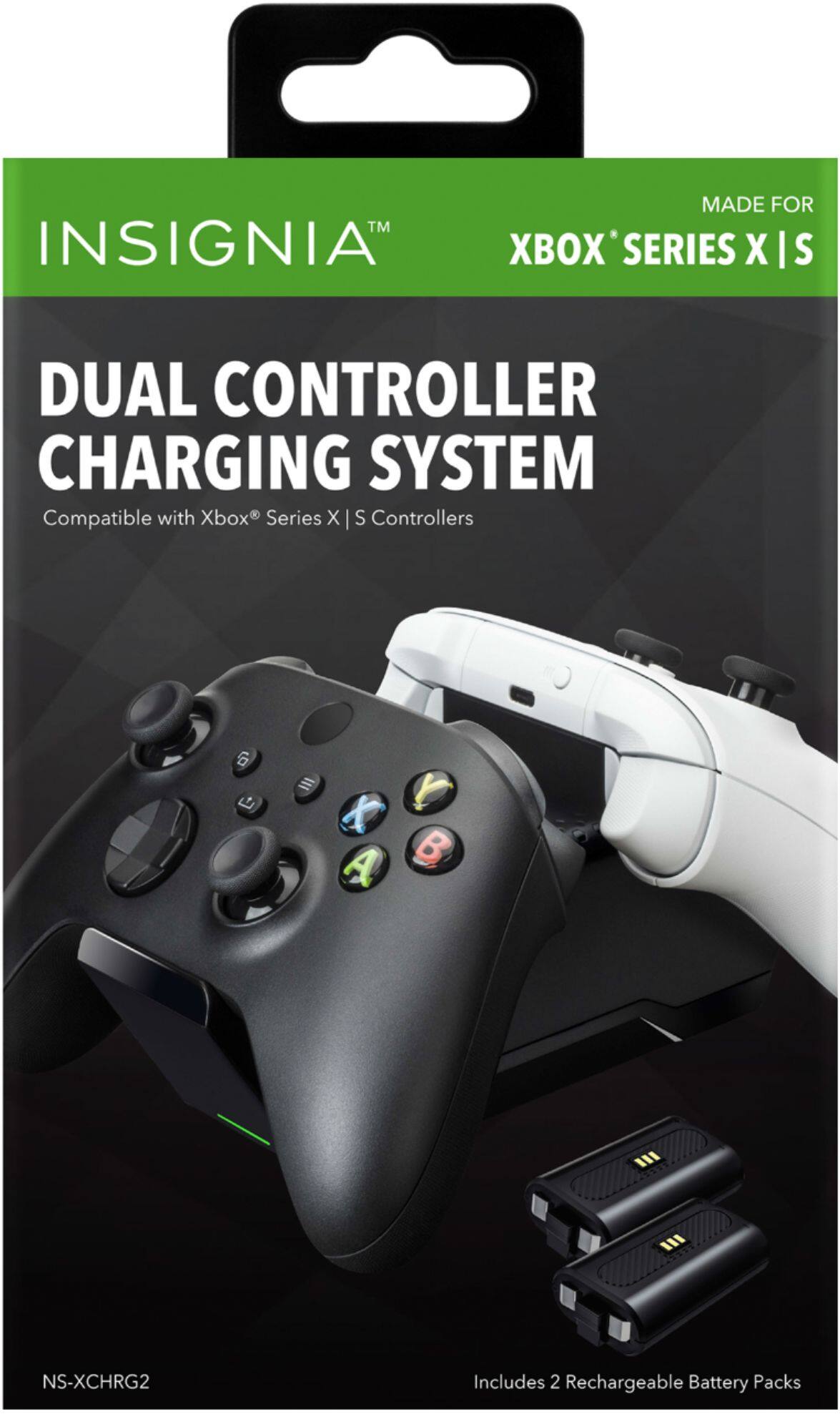 Alt View 18. Insignia™ - Dual Controller Charging System for Xbox Series X|S - Black.