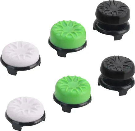 Front. Insignia™ - Precision Thumbstick Multi-pack for Xbox Series X|S and Xbox One Controllers - Multi Color.