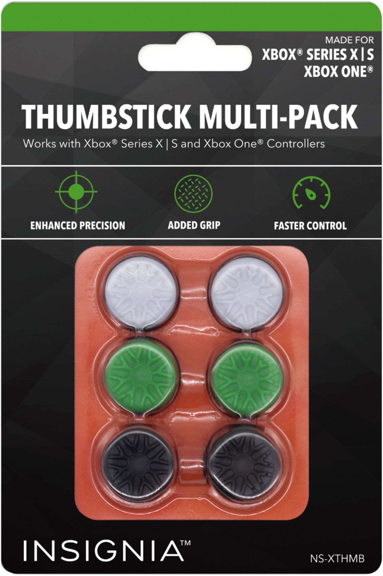Insignia™ Precision Thumbstick Multi-pack for Xbox Series X