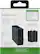 Alt View 19. Insignia™ - Side Dock Dual Battery Charger for Xbox Series X - Black.