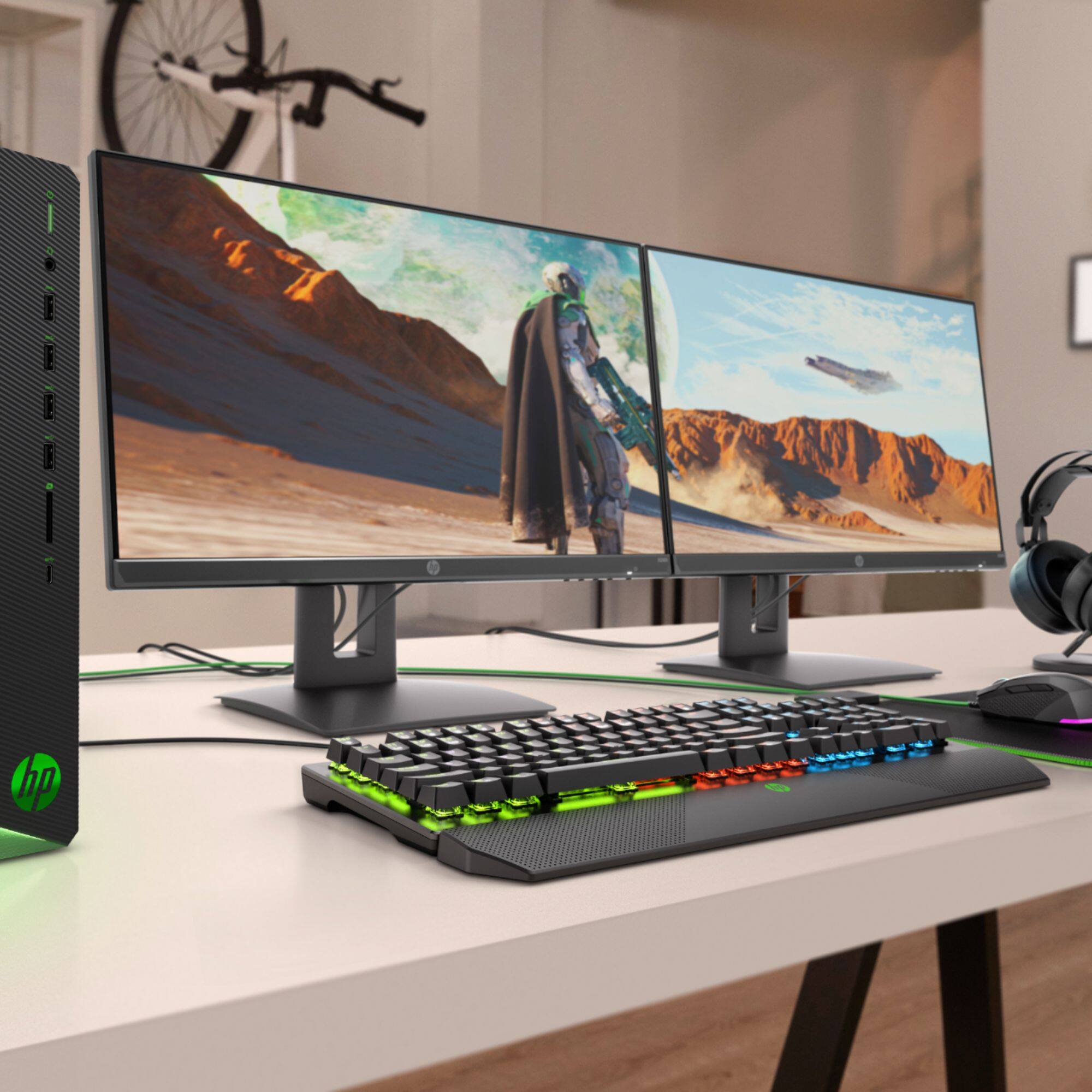 Alt View 18. HP - Geek Squad Certified Refurbished 23.8" IPS LED FHD FreeSync Monitor - Black.