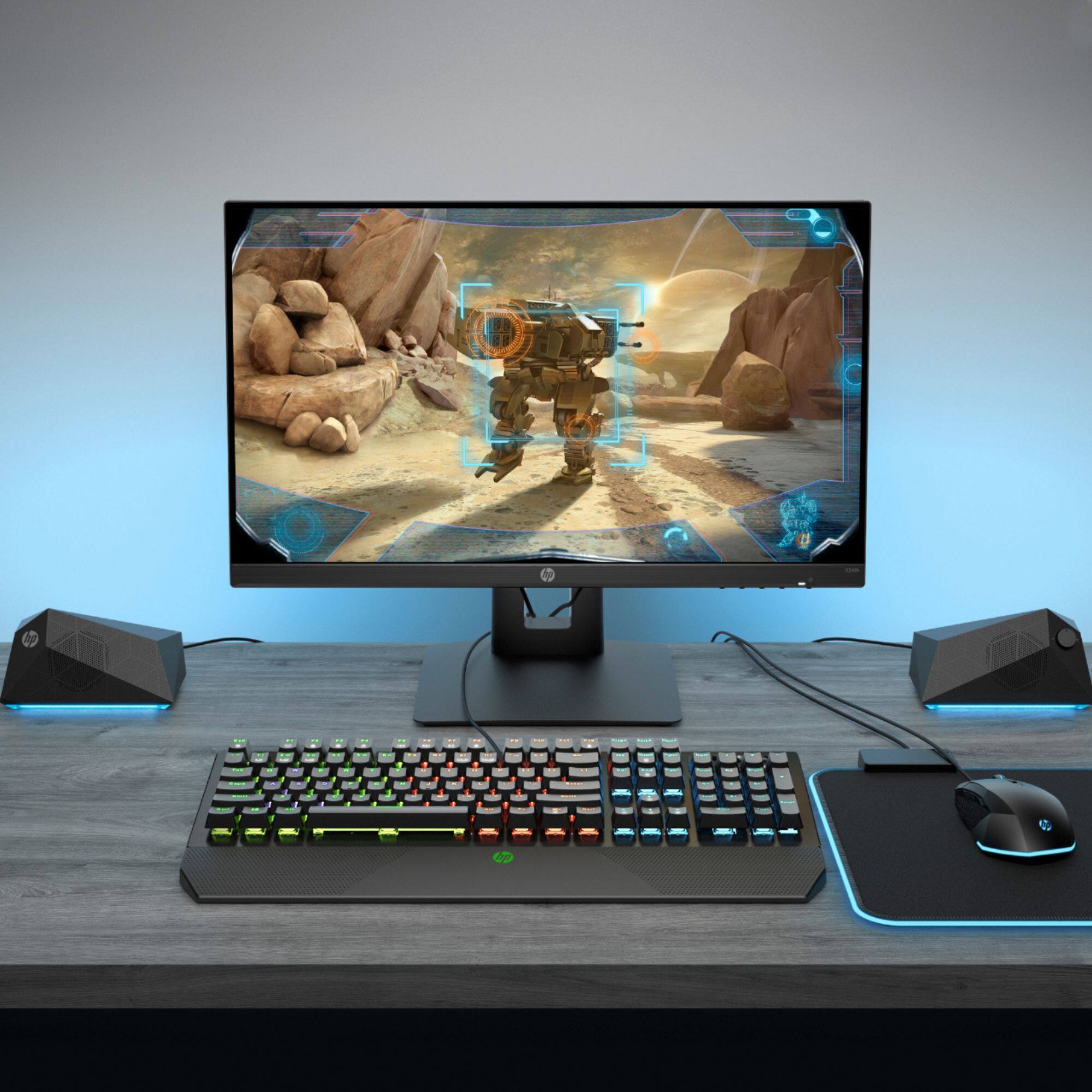 Alt View 19. HP - Geek Squad Certified Refurbished 23.8" IPS LED FHD FreeSync Monitor - Black.