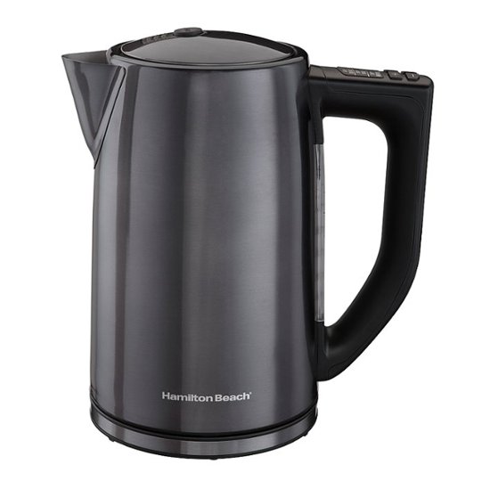 Hamilton Beach 1.7Liter Variable Temperature Electric Kettle BLACK