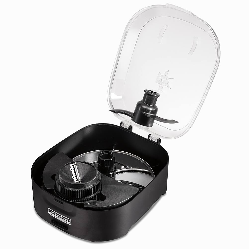 Alt View 13. Hamilton Beach - Professional Spiralizing Stack & Snap 12-Cup Food Processor - Black.