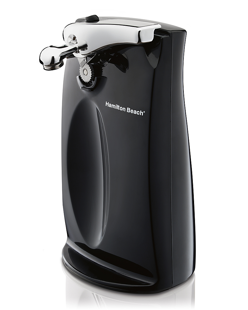 Hamilton Beach Flexcut Electric Can Opener, Cordless, Black with Chrome  Accents, Model 76611 