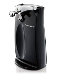 Hamilton Beach - Sure Cut Extra-Tall Can Opener - BLACK - Front_Zoom