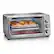 Angle. Hamilton Beach - Sure-Crisp 6-Slice Air Fryer Toaster Oven - Stainless Steel.