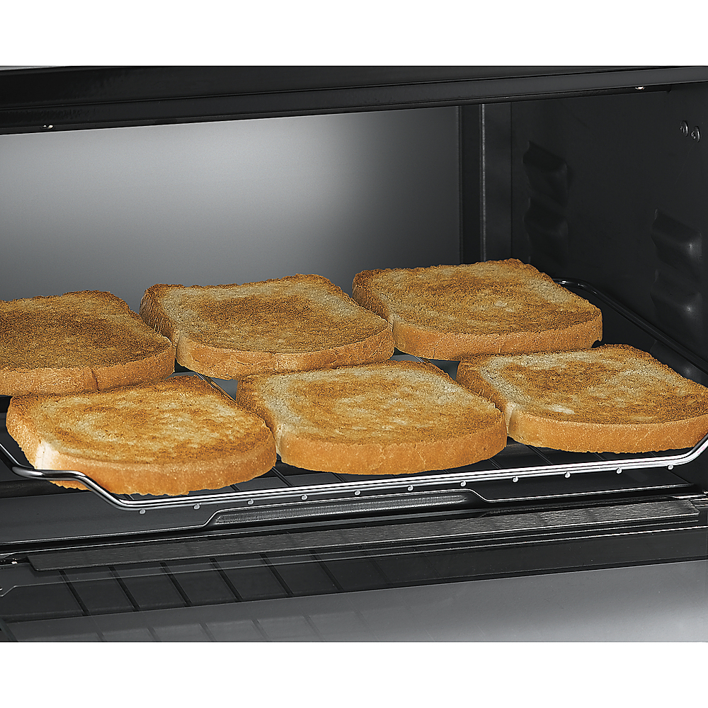 Hamilton Beach Sure-Crisp Air Fryer Toaster Oven, 6 Slice Capacity,  Stainless Steel, 31196