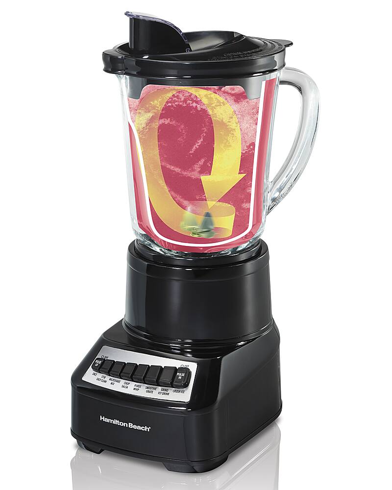 Alt View 12. Hamilton Beach - Wave Crusher 40-Oz. Multi-Function Blender - Black.