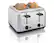 Front. Hamilton Beach - 4-Slice Stainless Steel Extra Wide-Slot Toaster - Stainless Steel.