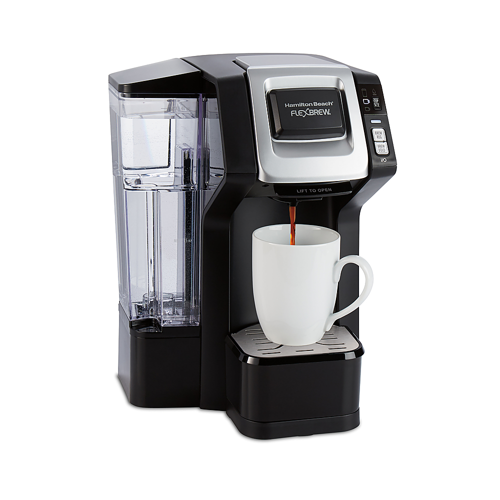 Hamilton Beach FlexBrew Single-Serve Coffee Maker with Removable Reservoir  Black 49948 - Best Buy