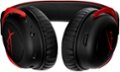 Alt View Zoom 13. HyperX - Cloud II Wireless 7.1 Surround Sound Gaming Headset for PC, PS5, and PS4 - Black/Red.