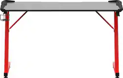 GAMDIAS - DAEDALUS E3 Computer Desk - Silver - Front_Zoom