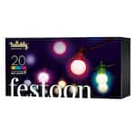 Twinkly - Smart Lights Festoon 20 RGB LED Generation II - Multicolor