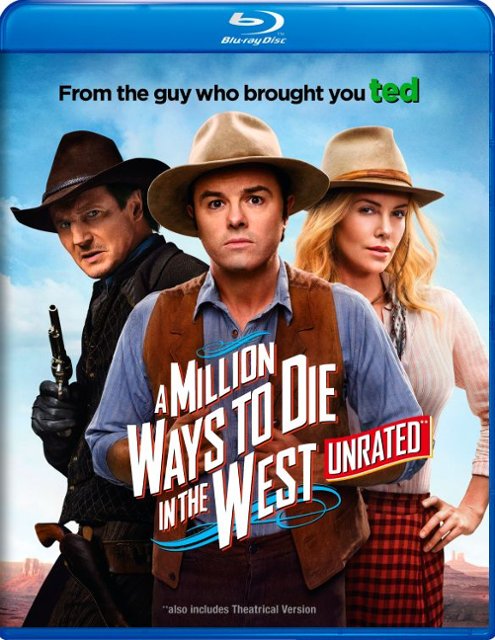 Front Standard. A Million Ways to Die in the West [Blu-ray] [2014].