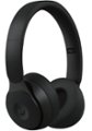 Front Zoom. Beats by Dr. Dre - Geek Squad Certified Refurbished Solo Pro Wireless Noise Cancelling On-Ear Headphones - Black.