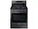 Front. Samsung - 6.0 Cu. Ft. Freestanding Gas Convection Range with WiFi and No-Preheat Air Fry - Fingerprint Resistant Black Stainless Steel.