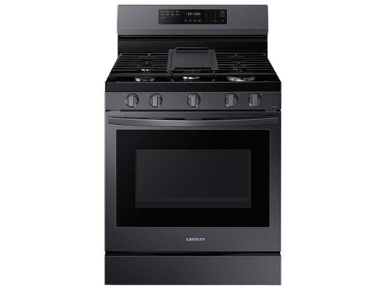 Samsung 30 in. 6.0 cu. ft. Smart Air Fry Convection Oven Freestanding Gas  Range with 5 Sealed Burners & Griddle - Stainless Steel