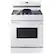 Front. Samsung - 6.0 cu. ft. Freestanding Gas Range with WiFi, No-Preheat Air Fry & Convection - White.