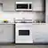 Alt View 11. Samsung - 6.0 cu. ft. Freestanding Gas Range with WiFi, No-Preheat Air Fry & Convection - White.