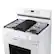 Alt View 16. Samsung - 6.0 cu. ft. Freestanding Gas Range with WiFi, No-Preheat Air Fry & Convection - White.