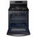 Alt View 18. Samsung - 6.0 cu. ft. Freestanding Gas Range with 18K BTU Dual Power Burner, WiFi & Self Clean - Fingerprint Resistant Black Stainless Steel.