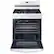 Alt View 18. Samsung - 6.0 cu. ft. Freestanding Gas Range with WiFi and Integrated Griddle - White.